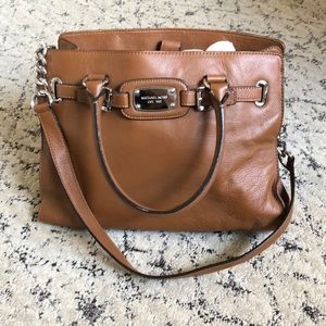 Micheal Kors Genuine leather Hamilton Tote